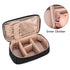 Teamoy Medium Travel Makeup Brush Case, Makeup Train Organizer Bag with Handle for Brushes (up to 9-inch), Black (BAG