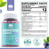 Sugar Free Magnesium Gummies 400mg with Organic Prebiotics & Probiotics - 5 Billion CFUs, Magnesium Glycinate, Malate,