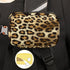 Skonsati 7 Leopard Cheetah Weekly Pill Organizer Pill Caes Bag Day Medicine Container Case with Removable Pill Box