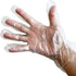 KingSeal Light Duty Poly Disposable Gloves, Powder-Free, Latex-Free, Size Medium - 1 Box of 500