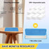 16.5 Inch Reusable Mop Pads - Microfiber Spray Mop Replacement Heads for Wet/Dry Mops (5 Pack) Compatible with Bona