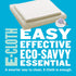 Set 1 Pack E-Cloth Microfiber Cloth Shower Cleaning Kit - Reusable Microfiber Cleaning Cloths, Glass Cleaner