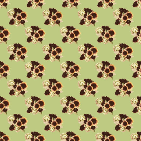 Waterleaf Paper Co. 100% Dissolvable Wrapping Paper, Sunflower Designs, Premium Seasonal Gift Wrap, Sustainable, Zero-Waste