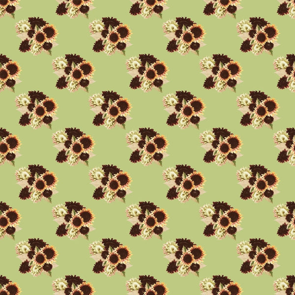 Waterleaf Paper Co. 100% Dissolvable Wrapping Paper, Sunflower Designs, Premium Seasonal Gift Wrap, Sustainable, Zero-Waste