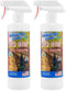 Amazing Red Wine Stain Remover, Natural Enzymes Eliminate Wine Stains Fast, USA Made (16oz 2 Pack)