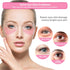 BREYLEE Rose Eye Mask - 60 Pcs Under Eye Patches for Puffy Eyes, Hydrates and Firms Eye Area for Women and Men