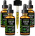 GreenIVe Hemp Drops 28,000mg Organically Grown Pure Hemp Oil Drops, Vegan Omegas, Natural Potent Results (4 Pack)