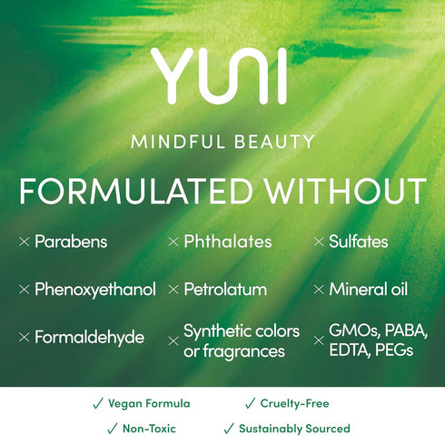 YUNI Beauty Facial Moisturizer & Hydrating Face Cream (2oz) – Vegan, Paraben-Free, Nourishing Lotion for Smooth Skin