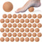 Seenelling 50 Pcs Cork Massage Ball 1.5 Inch Solid Hard Myofascial Release Yoga