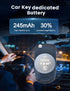 20 Pack 3V Lithium CR2032 Battery for Airtag, Candles, Tea Light, Car Remote Key Fob, Watch, Sensor