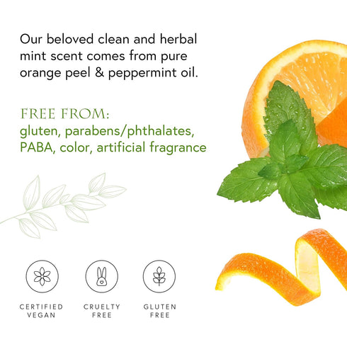 Honeybee Gardens Herbal Mint Hair Spray, Alcohol Free