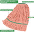 Heavy Duty Mop Head, MATTHEW CLEANING, Commercial Replacement for Floor Cleaning, Pack of 6