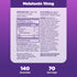 Natrol 10mg Melatonin Gummies for Sleep Support, 140 Strawberry-Flavored Gummies, 70 Day Supply