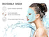 Maitys 5 Pcs Reusable Silicone Facial Mask Sheets for Women, Moisturizing Full Facial Mask Cover