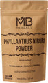 MB Herbals Wildcrafted Phyllanthus Niruri Powder, 100 Grams, Chanca Piedra