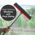 Stanley Home Products Rubber Broom with Built-in Squeegee, for Carpets, Floors, Stairs, Upholstery, Removes Pet Hair,