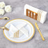 Vplus 150 PACK Guest Towels, Disposable Bathroom Napkins, Soft and Absorbent Paper Hand Towels for Dinners, Parties