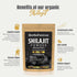 Shilajit Powder 8.11 oz – Mineral Pitch – Antioxidant – Concentrated Extract 6:1 – General Wellness – 230 Gms