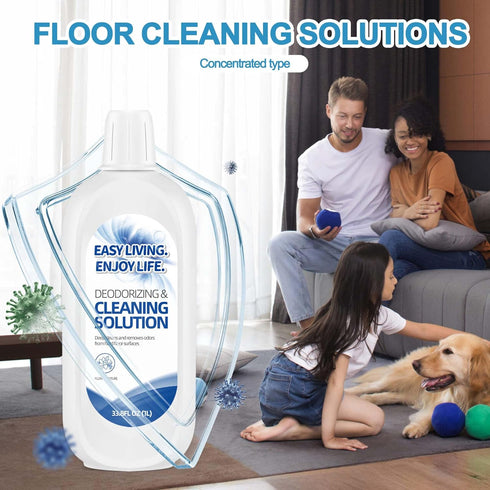 homeazy 2L S3 S5 S6 S7 Mop(33.8 OZ*2) Hard Floor Cleaning Solution for Tineco iFLOOR Series - FLOOR ONE Series, Deep