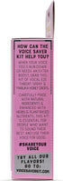 Vocal Eze Voice Saver Kit, Includes Herbal Throat Spray and Manuka Honey Drops for Throat Relief