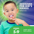 Brilliant Oral Care Kids Toothbrush, Soft Bristles, Round Head, Royal Blue, Ages 5-9 Years, 1 Pack