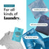 Zero Trace All Natural Laundry Detergent Sheets, 72 Sheets, Eco Friendly & Unscented, 144 Loads