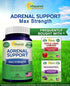 aSquared Nutrition Adrenal Support & Cortisol Manager Supplement (120 Capsules) for Fatigue & Stress Relief