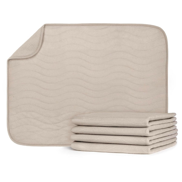 Ubbi Washable Underpads, Waterproof Reusable Heavy Absorbency Incontinence Pads for Kids, Adults,