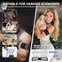 TADOUNE Intelligent Wireless TENS Unit Muscle Stimulator TENS & EMS Device, Electronic Pulse Rechargeable Deep Tissue