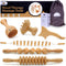 Nuddspa Wood Therapy Massage Tools 6-in-1, Lymphatic Drainage Massager Maderoterapia Kit - Anti