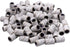 PANA 100 Pieces Nail Sanding Bands, Professional Nail Manicure, Great Fit for Nail Drill Bits, 120 Grit, Zebra