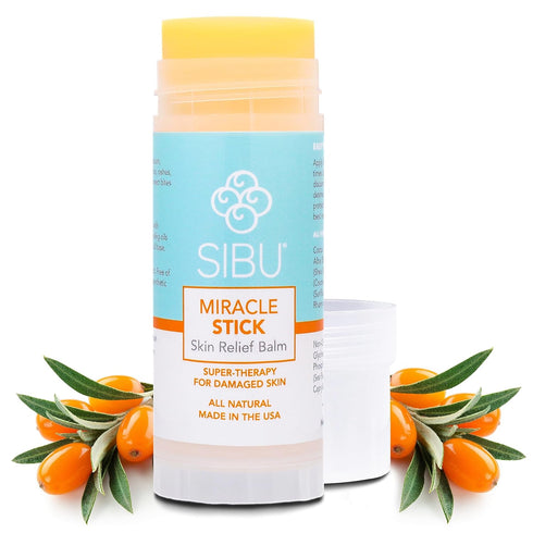 sibu Miracle Stick, Premium Himalayan Sea Buckthorn - Great for Dry Skin, Bug Bites, 1-Year Supply