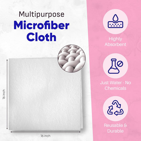 Kaywos Rags,11 Pack Zezo-Fiber Microfiber Cleaning Cloths - Highly Absorbent Premium Towels for Cars, Kitchen, Glass