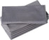 6 Pack Microfiber Glass Cleaning Cloth: 16 Inch X 16 Inch, Lint Free for Quickly Cleaning Windows, Glasses, and Mirrors