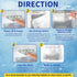STREALE -44 Countertop Commercial Ice Machine Cleaner Maker and Descaler Ice Maker Cleaner Tablets Compatible with All