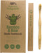 Gaia Guy Natural Bristle Bamboo Toothbrush with Boar Bristles - Biodegradable and Compostable, Zero Waste 12-Pack