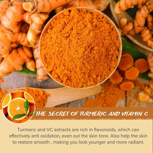 POP MODERN.C Turmeric Vitamin C Clay Mask, Deep Cleansing Facial Mask for Skin Care, Control Oil & Refine Pores