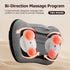 VIKTOR JURGEN Back Massager - Neck Massager with Heat, Electric Shiatsu Pillow for Full Body Muscle Relief