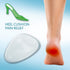Amope GelActiv Invisible Gel Heel Cushions Insoles for Women, 1 Pair, Size 5-10