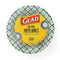 Glad Round Disposable Paper Bowls, 16 oz, 40 Count, Soak Proof, Cut-Resistant, Microwaveable, Blue and Green Daisies