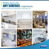 Streak Free Miracle Cleaning Cloth, 12'' x 16'', Pack of 8, Microfiber Window, Mirror, Glass, Lint Free