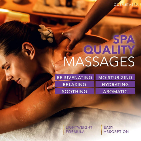 Lavender Relaxation Massage Oil with Roller Ball - 100% Natural Blend for Calming, Soothing Massage Therapy