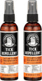 Grandpa Gus's Natural Tick Repellent Spray, 4 oz, Pack of 2, Plant-Based, Non-Greasy, No DEET