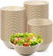 200 Pcs 8 oz Natural Sugarcane Biodegradable Bowls, Disposable Compostable Soup Bowls for Salad, Hot Soup, Dessert