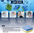 Washing Machine Cleaning Tablets, 28 Tablets for Front Load, Eco-Friendly Deep Cleaning & Descaling