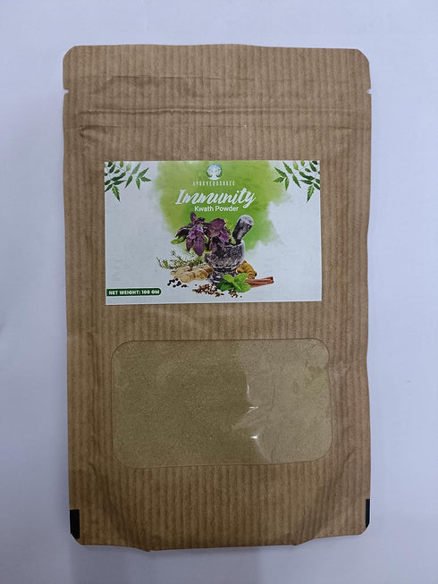 Immunity Kwath 100 Gm with Natural Herbs Giloy, Ashwagandha, Mulethi, Kadha, Kaadha