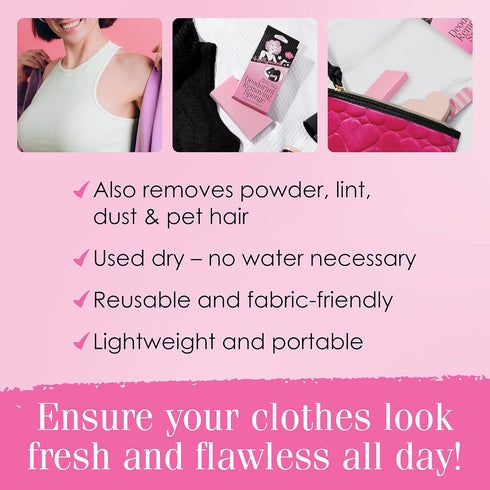 Hollywood Fashion Secrets Deodorant Removing Sponge, Reusable Stain Eraser