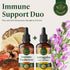 Immune 8-Mushroom Immunity 56-Day HERBAMAMA Super Mushroom Supplement - Vegan Complex Blend with Reishi, Lion's Mane