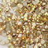 Towenm 3000 Pieces Flatback Rhinestones for Nails, 2mm Glue Fix Glass Flat Back Crystals for Nail Art, Metal