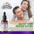 Elderberry Syrup, Organic Black Elderberry Extract for Immune Support, Non-GMO in Cold-Pressed Organic Vegetable Glycerin 2 Fl Oz